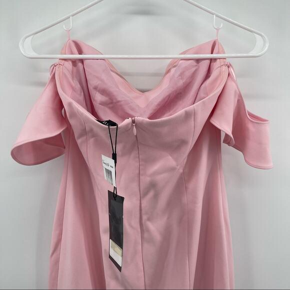 LIKELY x Revolve Sunset Gown Dress Petal Pink Bridesmaid Wedding Prom NWT SZ 6 - Picture 7 of 15